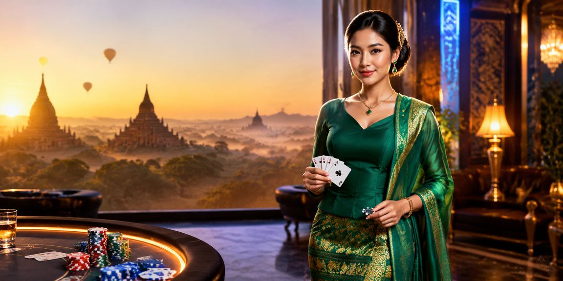 ပုသိမ်မြို့ အပေါ်က ကစားနေသော ဂိမ်းသမားများ